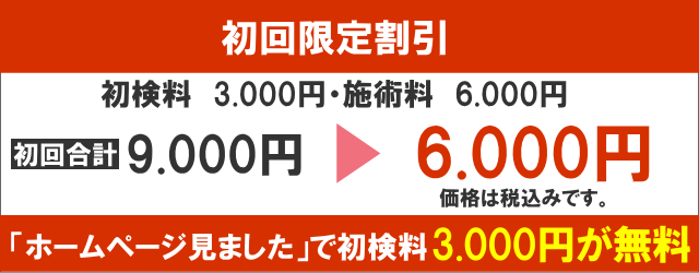 初回限定割引