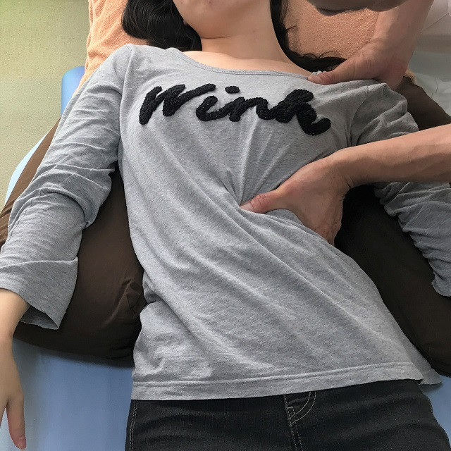 減腔・仰臥位